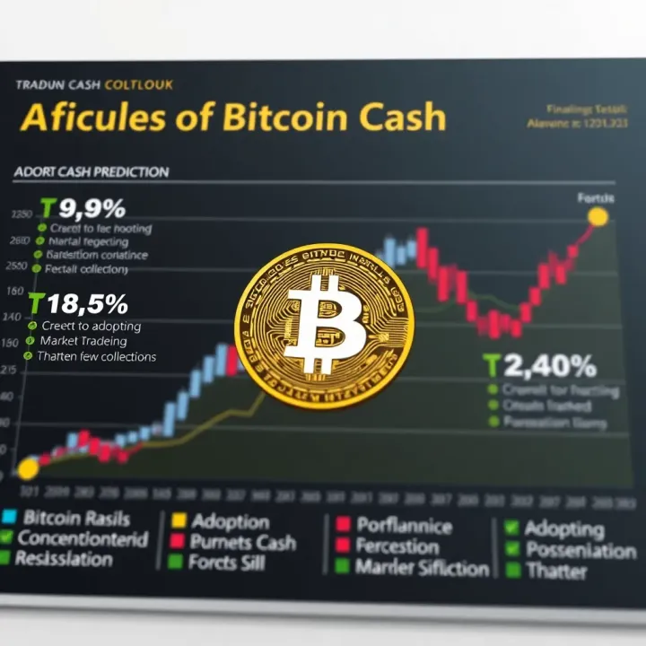 Factors Affecting Bitcoin Cash Price and Market Outlook Chart illustrating factors influencing Bitcoin Cash value including adoption and market conditions