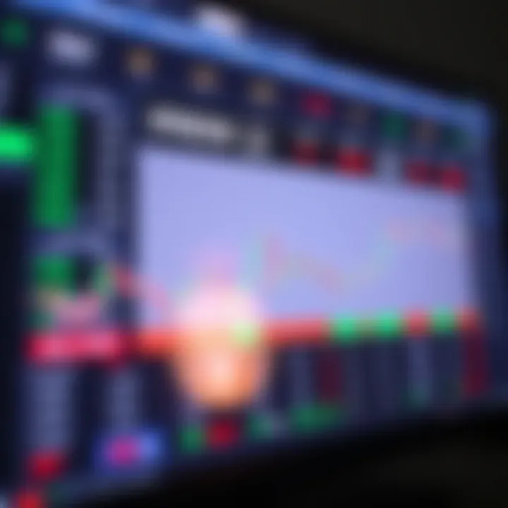 Dashboard displaying account balance, recent trades, and navigation options on a foreign exchange trading platform