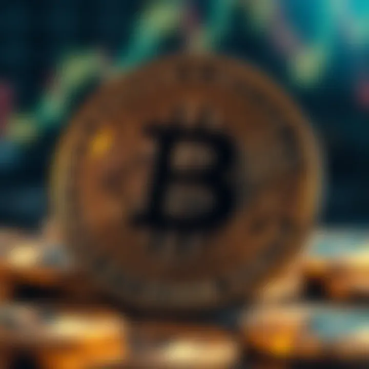 Illustration of cryptocurrency market factors impacting Bonk's value