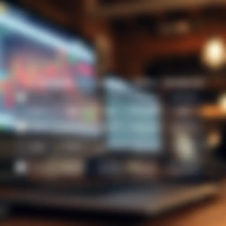 Illustration showing comparison of features between different trading funding platforms