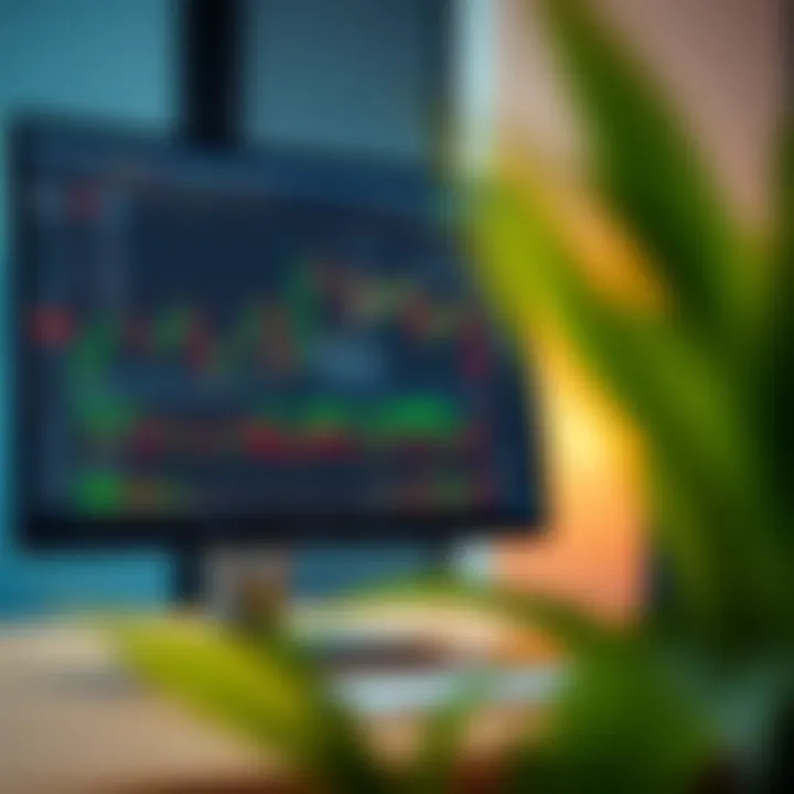 cTrader platform user interface showing trading charts and tools on a desktop screen