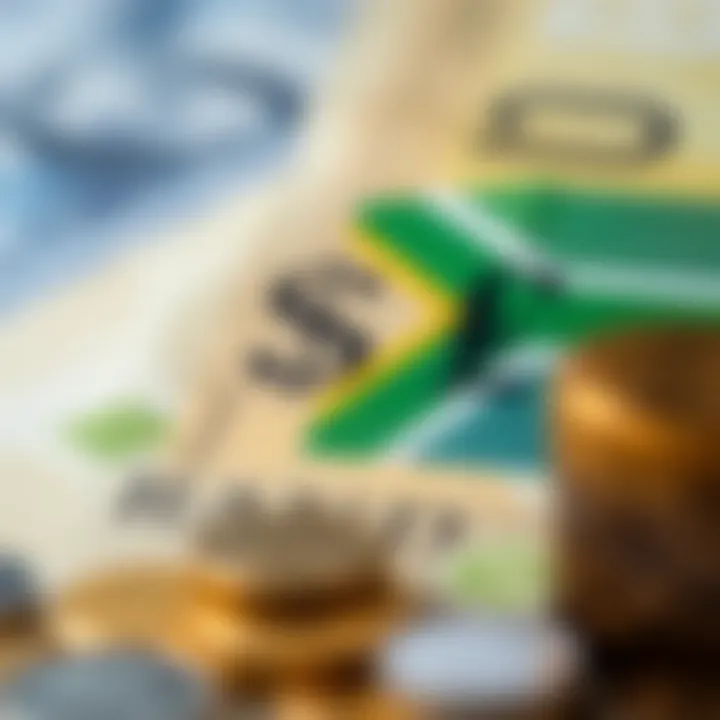 Key Economic Drivers Affecting NZ Dollar to Rand Rate Illustration of economic factors influencing currency exchange between New Zealand and South Africa