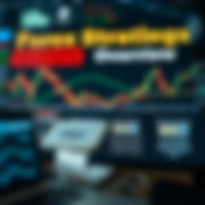Forex Trading Strategies and Risk Management Overview Graphic showing a selection of forex trading strategies and risk management techniques