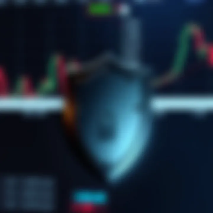 Security shield symbolizing account protection and secure trading environment