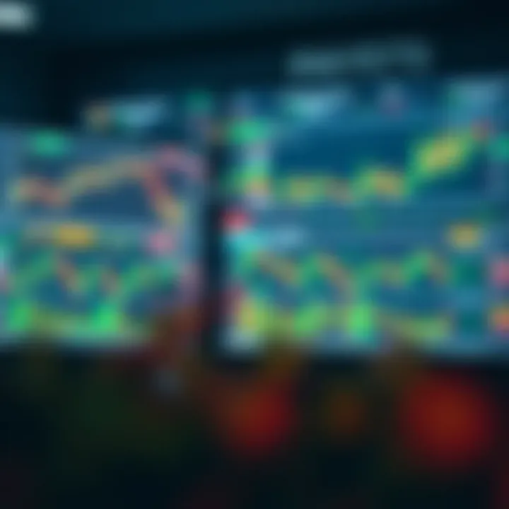 Trading platforms dashboard displaying charts and market data relevant to FBK Markets