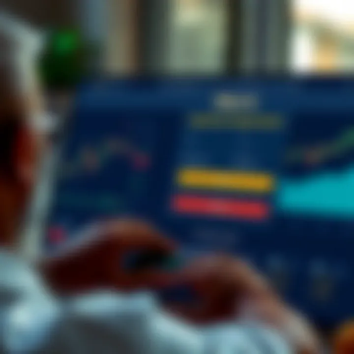 User completing online registration form on a financial trading platform