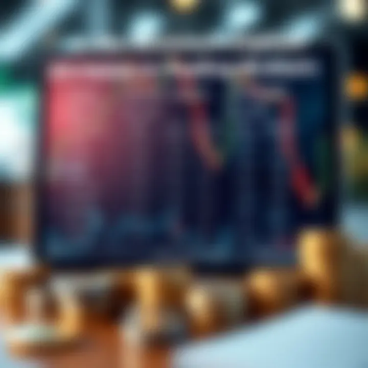 Comparison chart illustrating minimum deposit requirements across various trading brokers