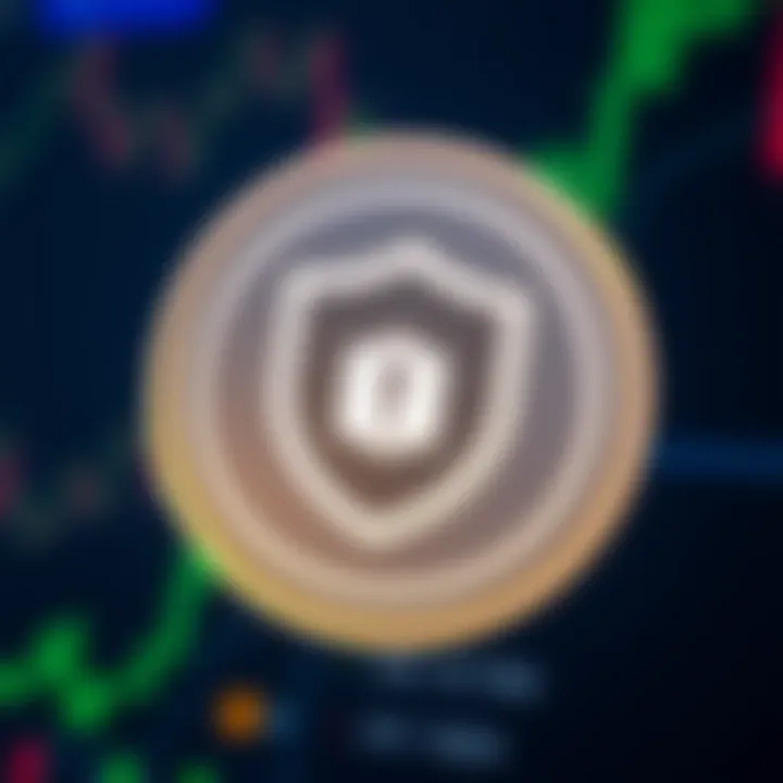 Graphic showing a shield icon representing financial security and regulatory compliance