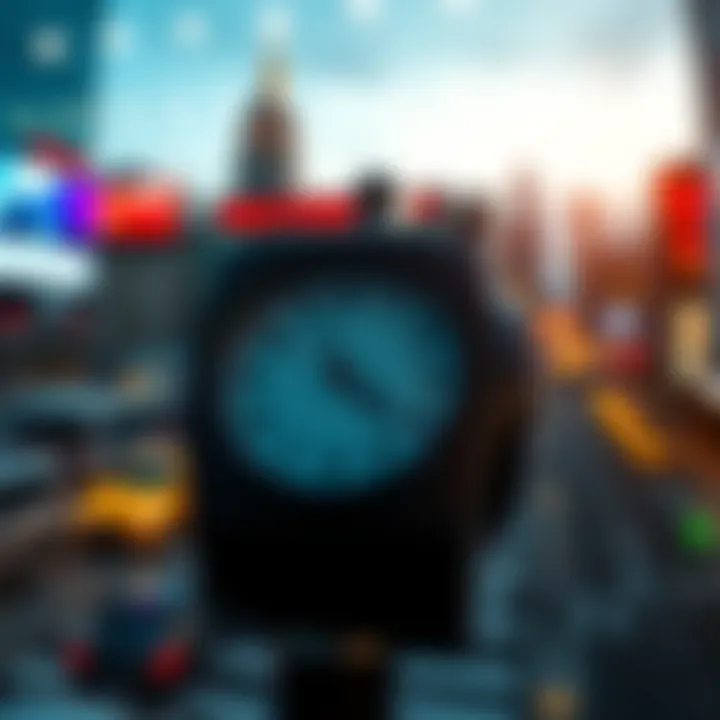 Global financial markets clock highlighting New York trading session hours