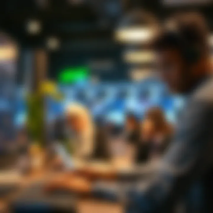 Educational Resources and Customer Support on OlympTrade for South African Traders South African trader accessing educational resources and customer support on OlympTrade