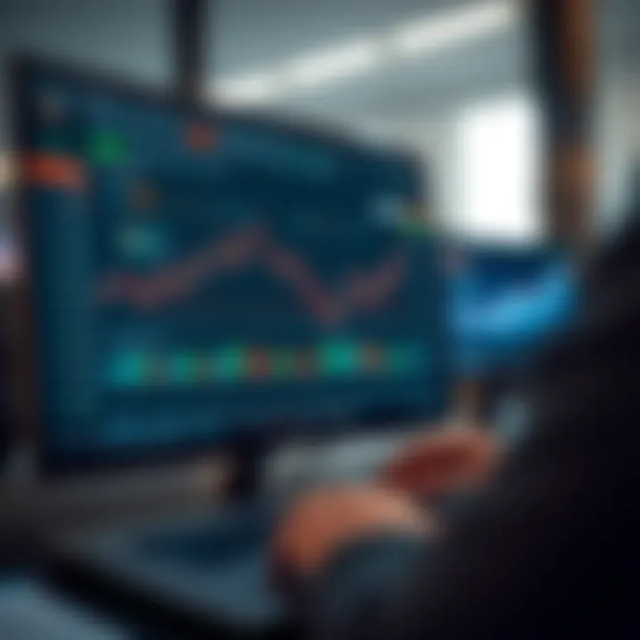 User interface of Pocket Option showcasing various trading assets and real-time chart analysis