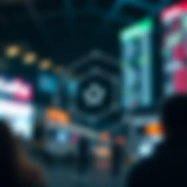 Overview of Polkadot's Blockchain Technology Visual representation of Polkadot's blockchain architecture demonstrating interoperability features