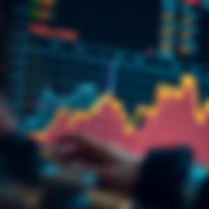 Graph showing fluctuations in South African rand to US dollar exchange rate over time