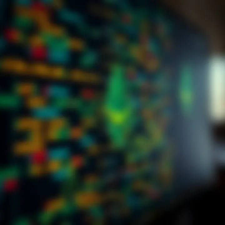 Close-up of a computer screen displaying Monero cryptocurrency code