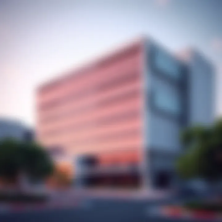 A modern office building representing successful business ventures in South Africa