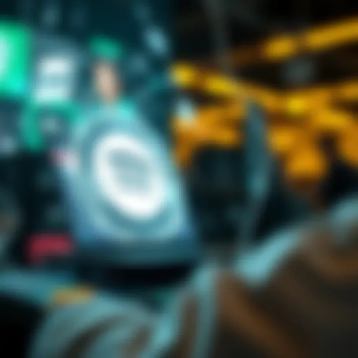 Transforming Music Consumption through Technology and Innovation Conceptual digital illustration of music streaming with futuristic technology elements
