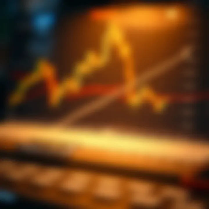 Graph showing the comparison between synthetic and traditional trading methods in financial markets
