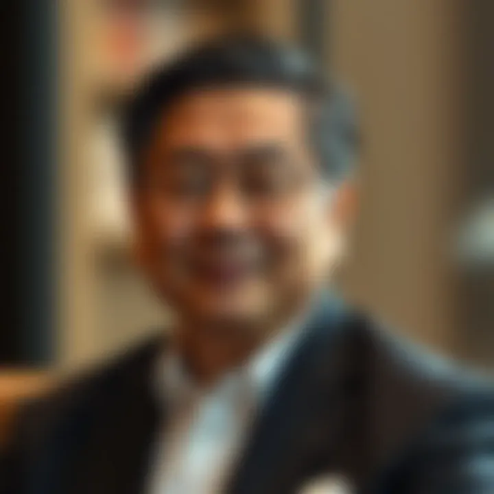 Professional portrait of Takashi Kotegawa in a formal setting