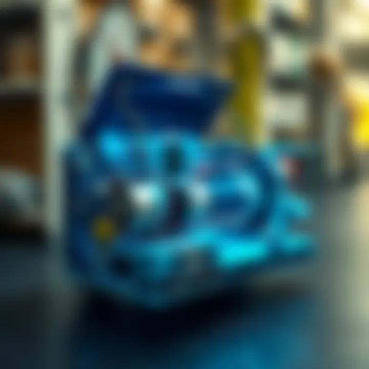 Cutaway view of Tesla battery technology highlighting internal components and energy storage