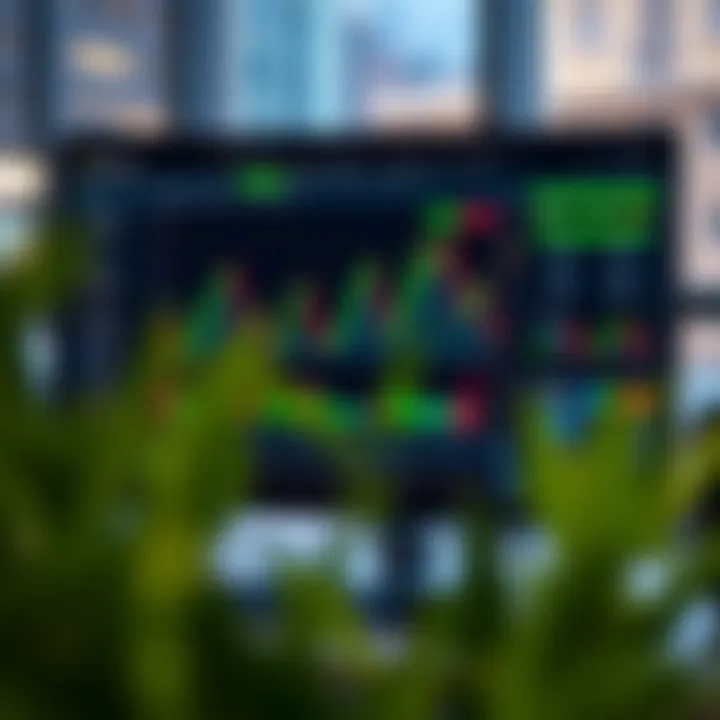 Screenshot of CWG Markets trading platform interface featuring charts and account management tools
