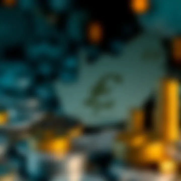 Financial Derivatives and Risk Management in South Africa Abstract representation of financial derivatives with currency symbols and risk management icons in a South African context