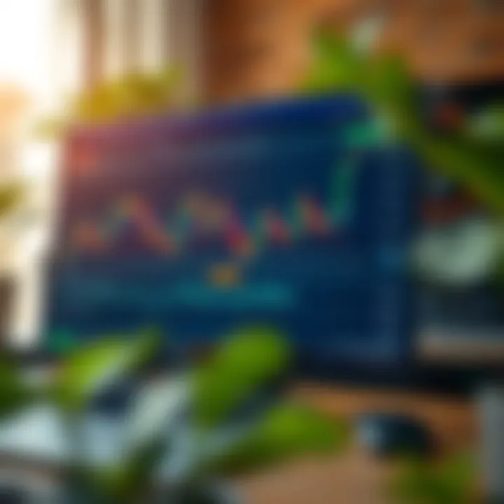 Global forex trading platform interface with charts and market data