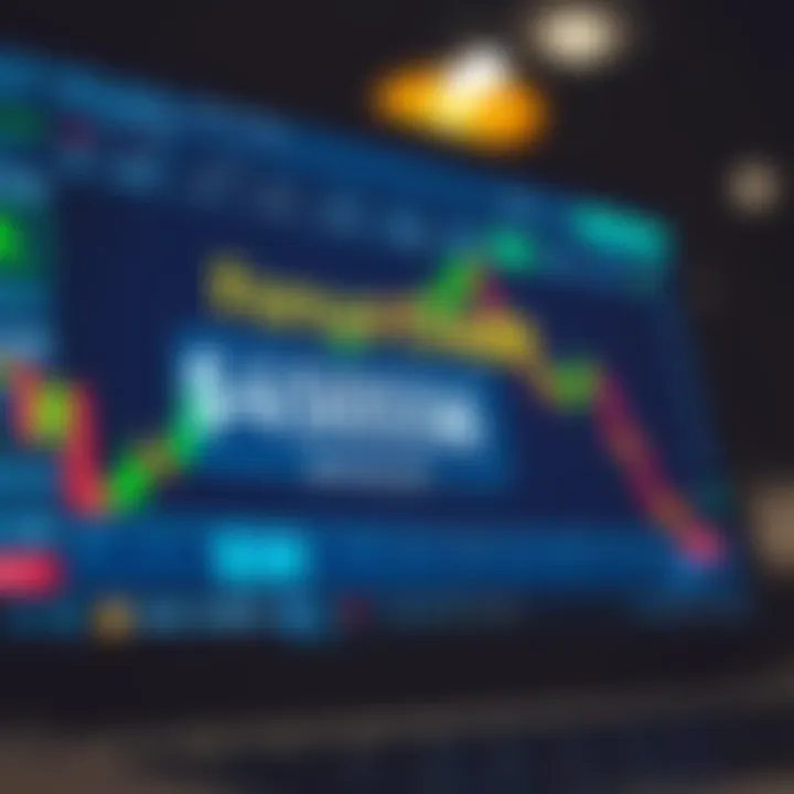 Illustration of forex trading platform showing bonus credit on account balance
