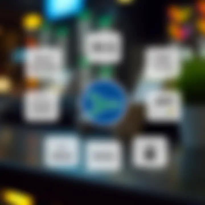 Diagram illustrating various deposit methods available for RCG users in South Africa, including bank transfers, credit cards, and e-wallets