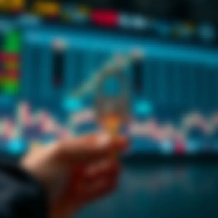 Digital key symbolizing secure activation of software licenses