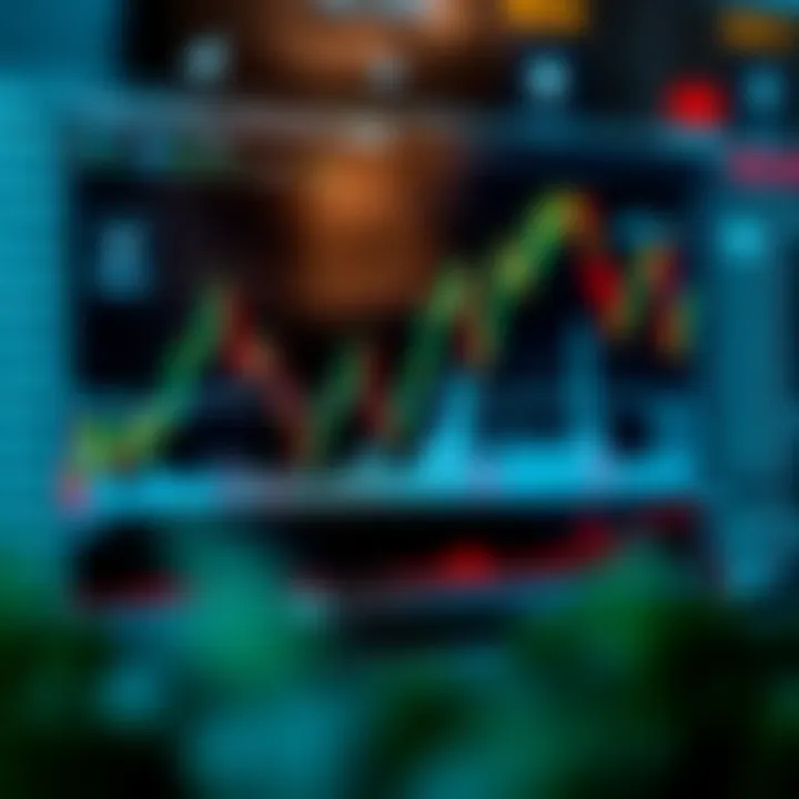 Graph displaying trading patterns and risk factors associated with synthetic indices in financial markets