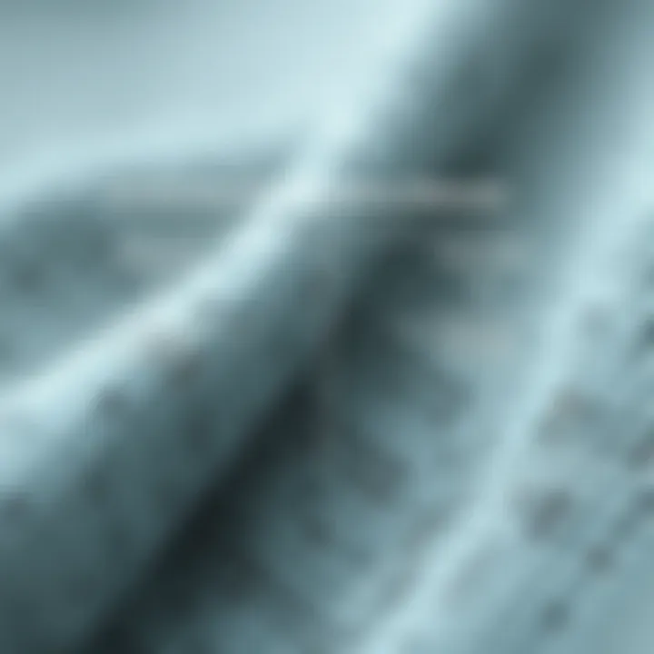 Diagram illustrating environmental impact factors of synthetic materials versus natural fibers