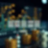 Diagram showing the structure and components of synthetic assets in financial markets