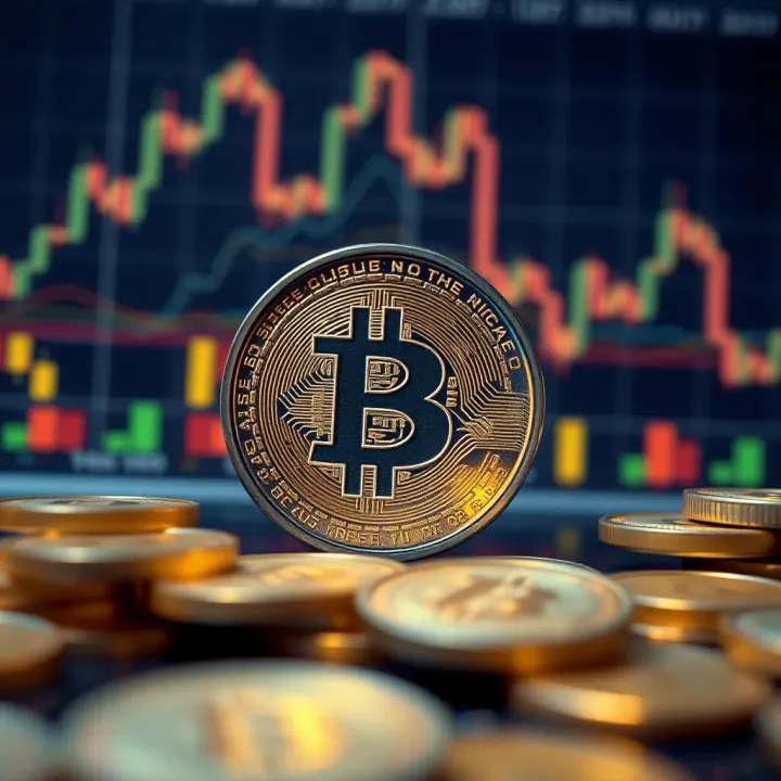 Illustration of market analysis and cryptocurrency investment strategies