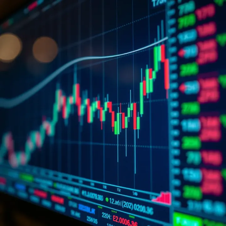 Volatility Index Price Fluctuations and Analysis Indicators Chart showing volatility index price fluctuations with analysis indicators