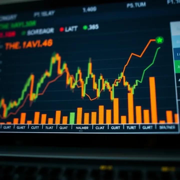 Graph showing economic trends and sector impacts in South Africa during a market downturn