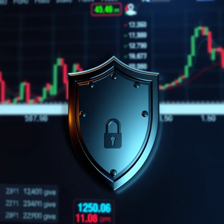 Account Security in Exness Trading Platform Security shield symbolizing account protection and secure trading environment