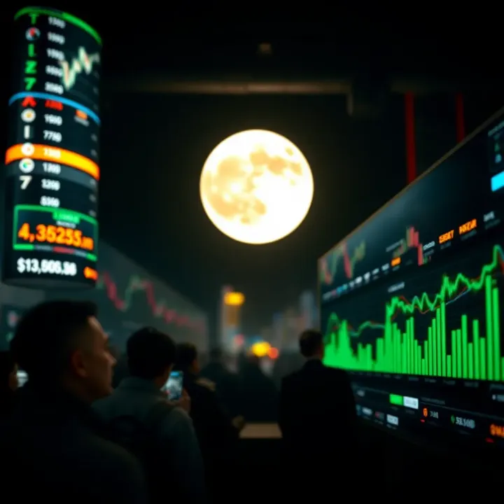 Illustration of factors influencing Luna’s market value including market trends and expert analysis