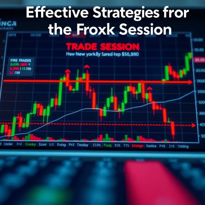 Effective Trading Strategies for the New York Forex Session Graph illustrating trading strategies optimized for the New York forex session dynamics