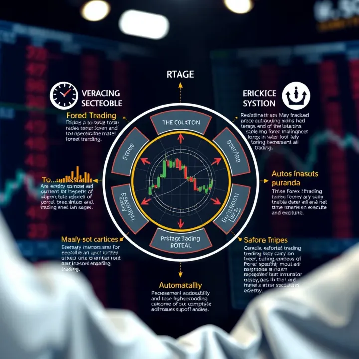 Overview of Forex Trading Bot Automation Diagram illustrating how forex trading bots analyze market data and execute trades automatically