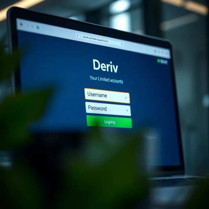 Secure login screen with username and password fields highlighted