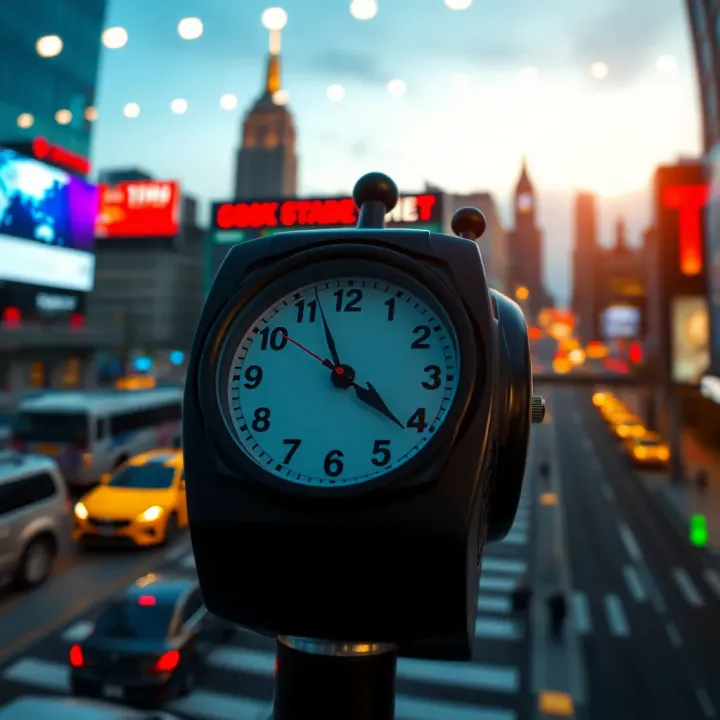 Global financial markets clock highlighting New York trading session hours