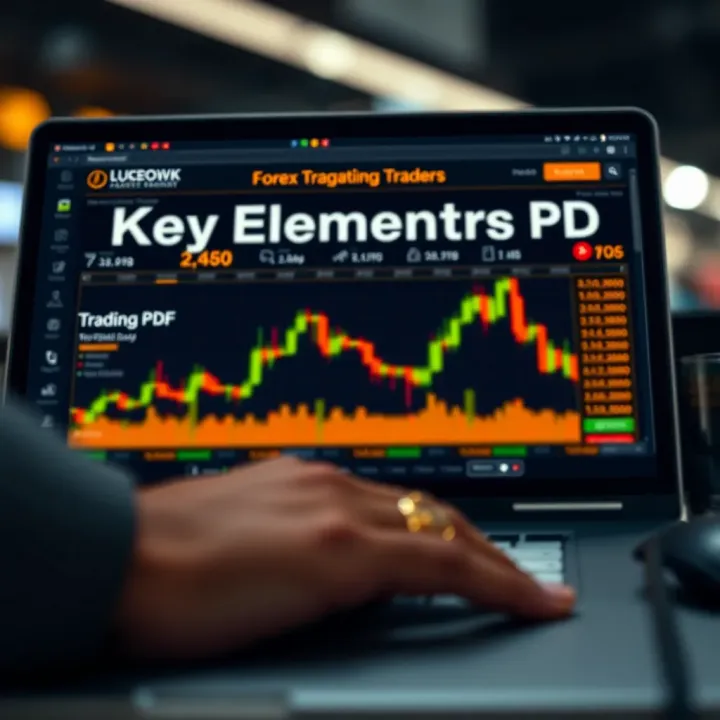 Graphic showing key components of forex trading PDFs for South African markets