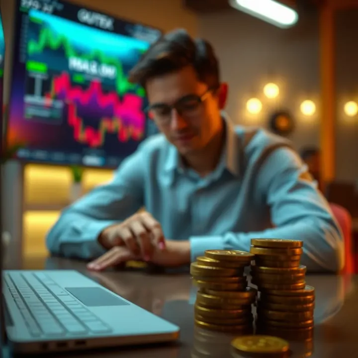 Graphic illustrating benefits of starting trading with minimum deposit on Quotex