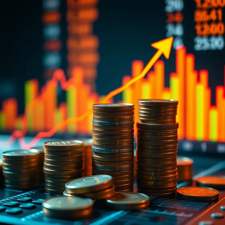 Overview of Scrub Daddy's Financial Growth and Market Success Graphic showing Scrub Daddy's business growth with upward trend and coin stacks