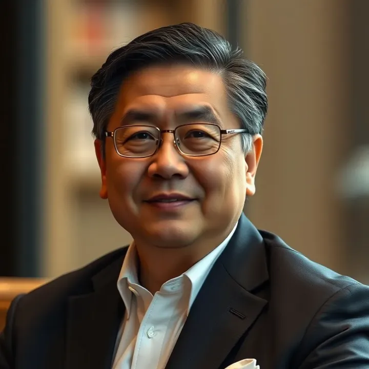 Professional portrait of Takashi Kotegawa in a formal setting