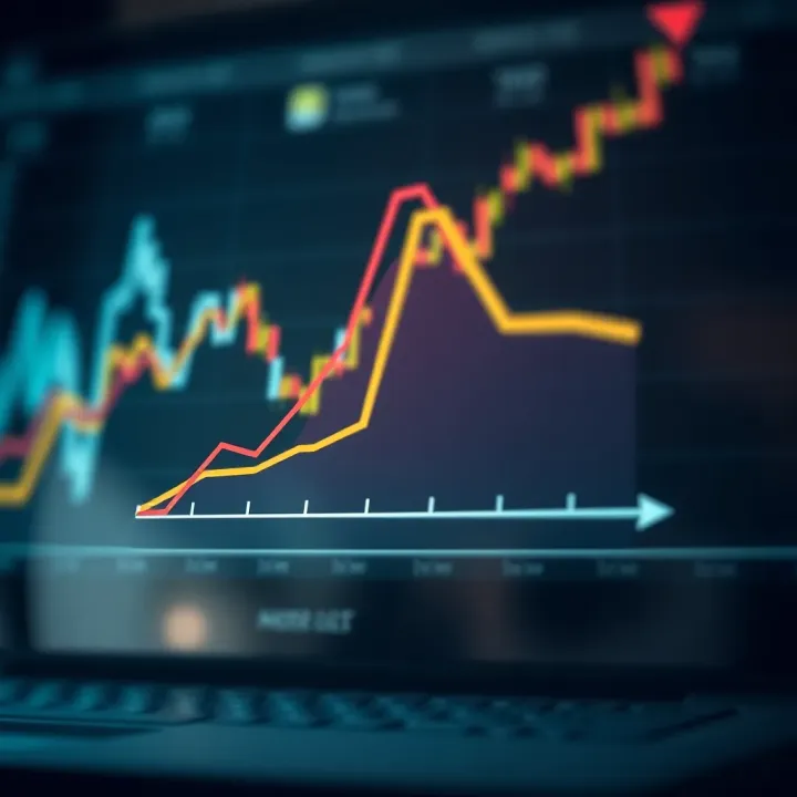 Graph showing economic cycle phases including expansion, peak, contraction, and trough