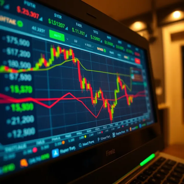 Forex currency pairs market data displayed on Finviz platform interface