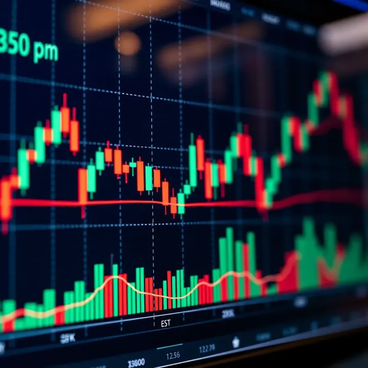 Chart displaying various price action patterns including pin bars and engulfing candles on a candlestick graph