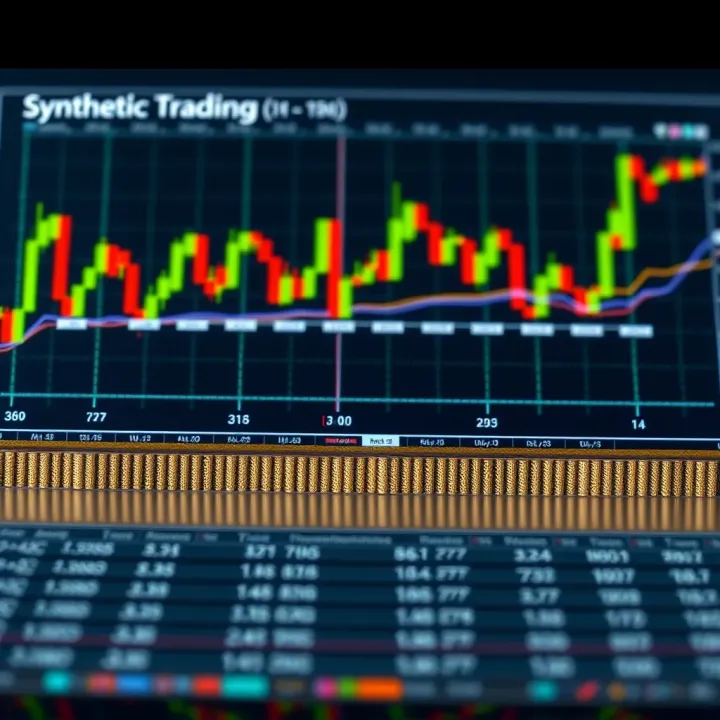 Graph comparing synthetic trading strategies and traditional trading methods for South African investors